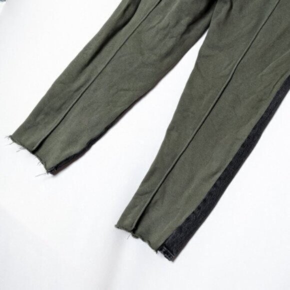 ALEXANDER WANG Jeans Sweatpants Black Green  24 - Picture 9 of 12